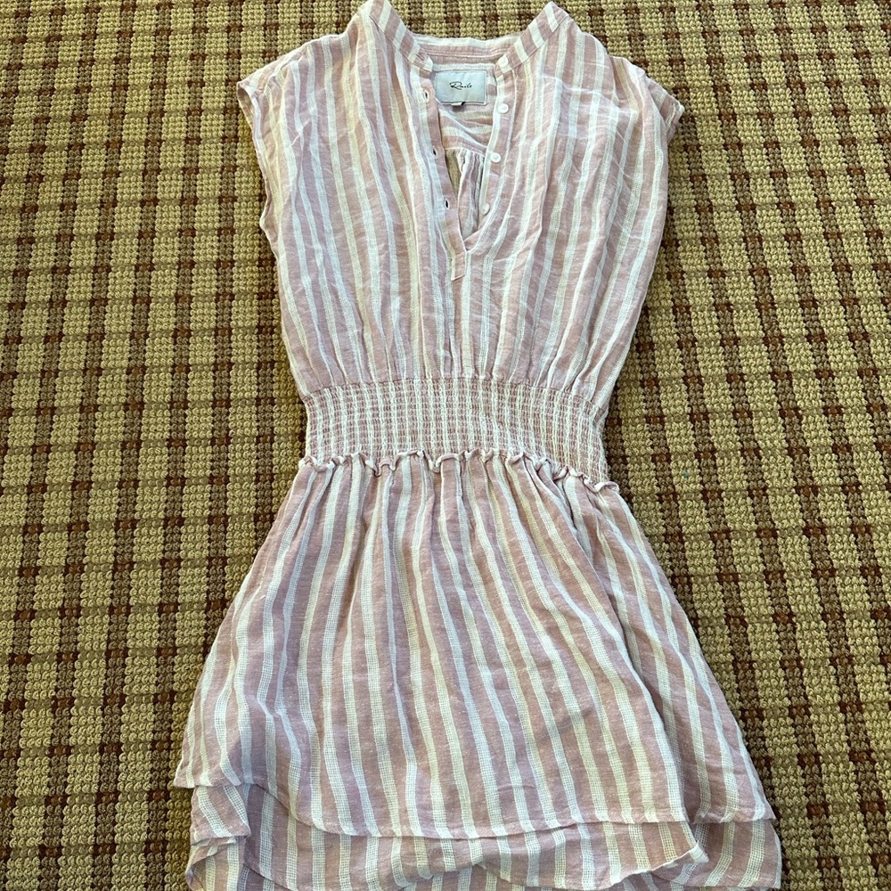 Rails linen dress